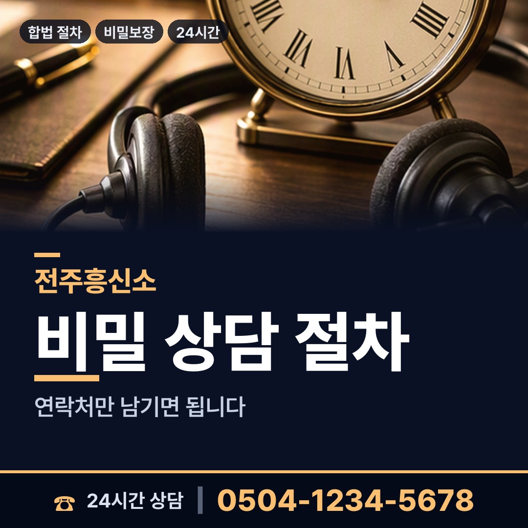 전주 인후3동 사설탐정의뢰 상담 안내